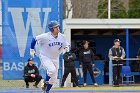 Baseball vs Nichols  Wheaton College Baseball vs Nichols College. - Photo By: KEITH NORDSTROM : Wheaton, baseball